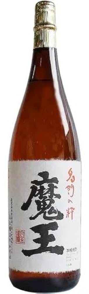 Amazon.co.jp: 白玉醸造 魔王 芋 25度 1800ml 芋焼酎 焼酎 マ王